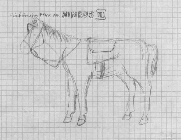 Einhörniges Pferd von Nimbus III - nach Star Trek V!!!